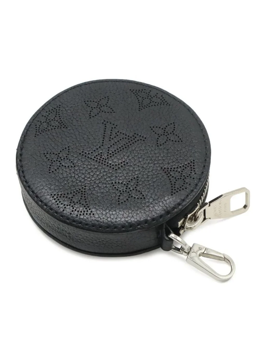 Louis Vuitton Mahina Bella Shoulder Bag 2-Way Chain Drawstring Noir Black Silver